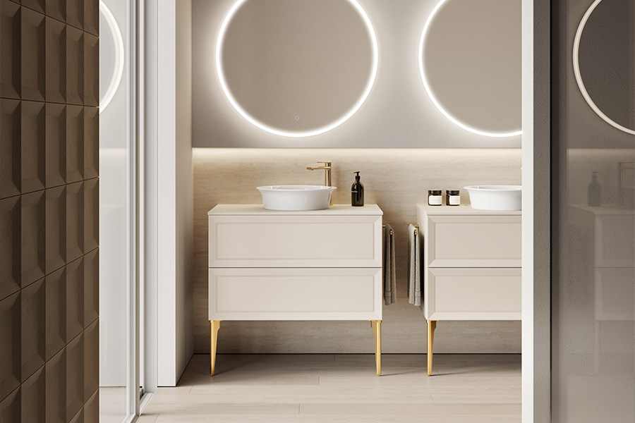 Компактная мебель для ванной