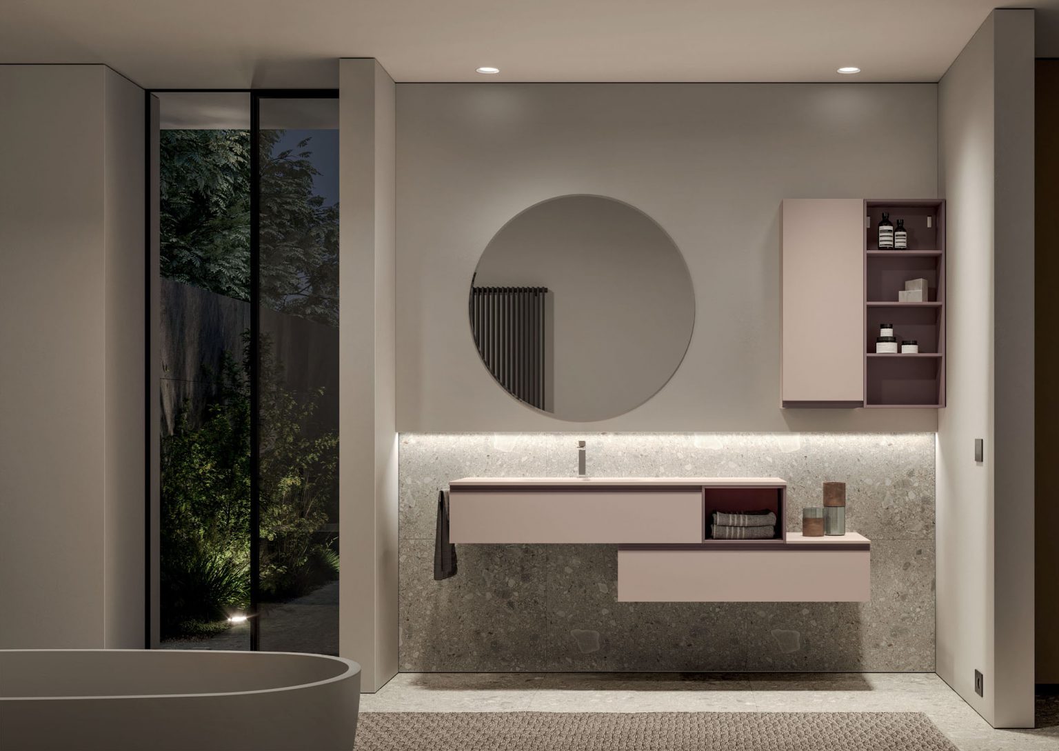 My time и Spazio Time – рестайлинг мебели для ванной и прачечной с универсальным, модульным и настраиваемым дизайном