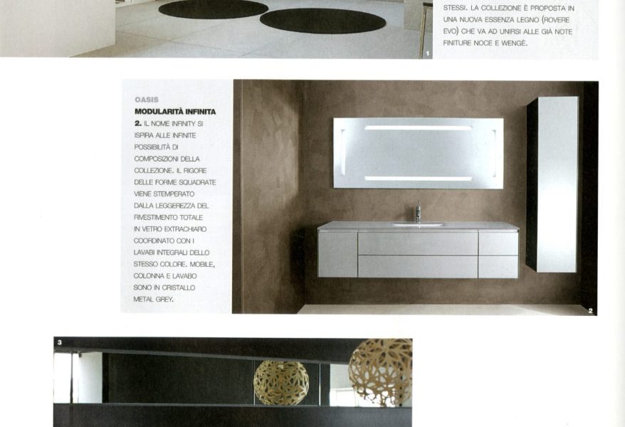 – Мебель для ванной My Fly Evo в журнале 100Bagni &#8212; № 2/2011