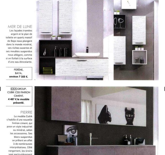 Коллекция Cubik в журнале Home Projets Hors  № 01/2011