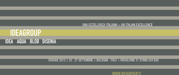 Концерн Ideagroup на выставке Cersaie 2013