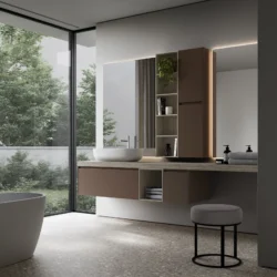 Накладная раковина Click из Mineralux или Mineralsolid  - Ideagroup