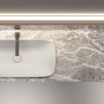 Полувстраиваемая раковина Alveo из керамики  - Ideagroup