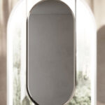 Овальное двухстороннее  потолочное зеркало Beauty  - Ideagroup