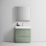 Прямоугольный зеркальный шкаф Multiplo с двумя или тремя дверцами.  - Ideagroup