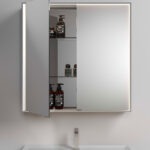 Прямоугольный зеркальный шкаф Multiplo с двумя или тремя дверцами.  - Ideagroup