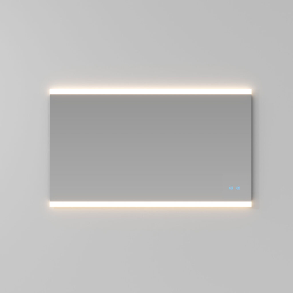 Прямоугольное зеркало Dual Touch H.70 со встроенной подсветкой  - Ideagroup