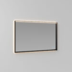 Прямоугольное зеркало Tecnica-Up с подсветкой в ​​алюминиевой раме и встроенной подсветкой  - Ideagroup