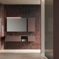Прямоугольное зеркало Frame с алюминиевой рамой  - Ideagroup