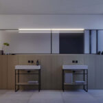 Прямоугольное зеркало Frame с алюминиевой рамой  - Ideagroup