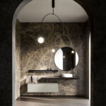 Круглое зеркало Lap со скосом  - Ideagroup