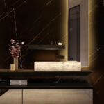 Прямоугольное зеркало Side с подсветкой светодиодами  - Ideagroup