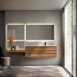 Прямоугольное зеркало Side с подсветкой светодиодами  - Ideagroup