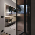 Прямоугольное зеркало Side с подсветкой светодиодами  - Ideagroup