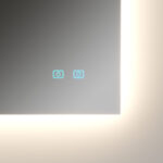 Прямоугольное зеркало Side-Up со светодиодной подсветкой  - Ideagroup