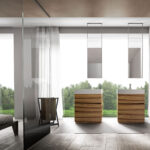 Прямоугольное двустороннее зеркало Soffitto  - Ideagroup