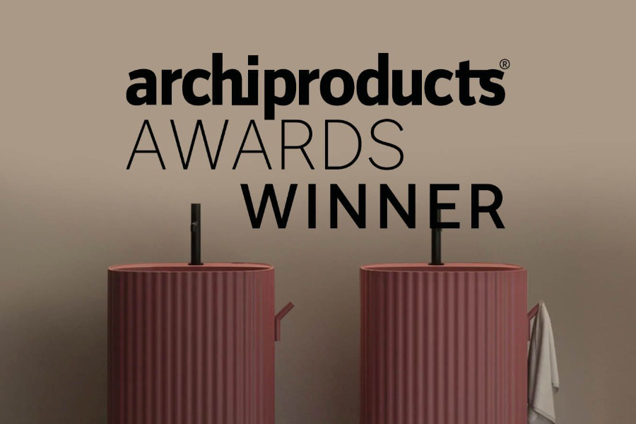 Отдельностоящая раковина Giove получила премию Archiproducts Design Awards.