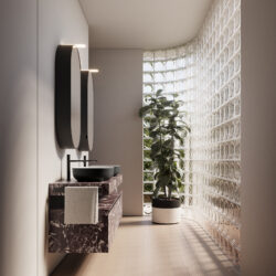 Накладная раковина Laguna06 из Cristalplant  - Ideagroup