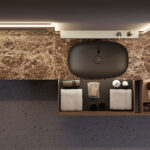 Накладная раковина Pool из керамики  - Ideagroup