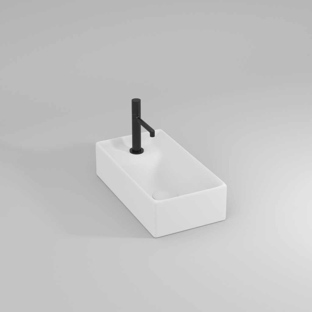 Накладная раковина Touch 4-сторонняя из керамики  - Ideagroup