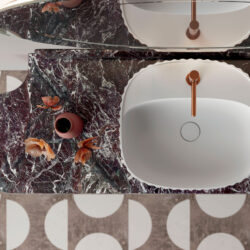 Накладная раковина Giove04 из Cristalplant  - Ideagroup