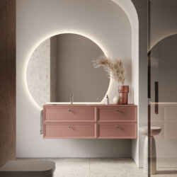 Декоративное зеркало Lunetta с подсветкой  - Ideagroup