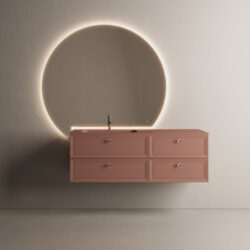 Декоративное зеркало Lunetta с подсветкой  - Ideagroup